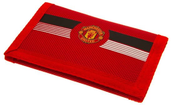 FAN SHOP SLOVAKIA Peňaženka Manchester United FC, červená, nylon