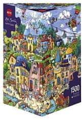 Heye Puzzle Veselé mestečko 1500 dielikov