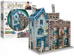 Harry Potter: Puzzle Wrebbit 3D - Obchod Ollivandera a Scribbulus / 295 dílků