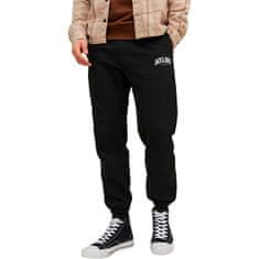 Jack&Jones Pánske tepláky JPSTKANE Loose Fit 12236479 Black (Veľkosť M)