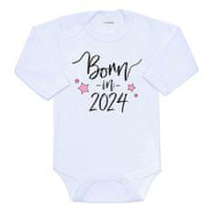 NEW BABY Body s potlačou New Baby Born in 2024 74 (6-9m)