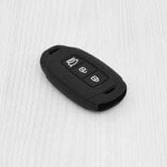 Techsuit Puzdro na kľúče od auta - Hyundai Kona, i30, Veloster, Pelisade - Čierna KP29226