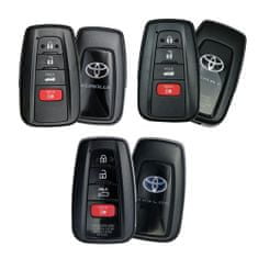 Techsuit – Puzdro na kľúče od auta – Toyota Corolla, Camry, Avalon, GT86 – Čierna KP29225