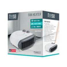 Teesa Ohrievač s ventilátorom (1000 W, 2000 W) biely TSA8027