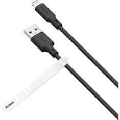 Yenkee USB kabel YCU 615 BK SILIC MFi - USB A /1,5m