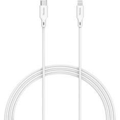 Yenkee USB kabel YCU 635 WH SILIC MFi - USB C /1,5m