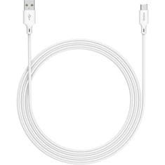 Yenkee USB kabel YCU 315 WH SILIC USB A-C / 1,5m