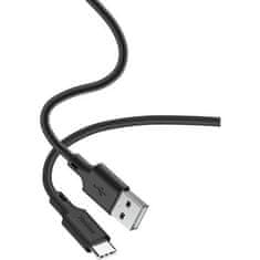 Yenkee USB kabel YCU 315 BK SILIC USB A-C / 1,5m