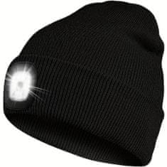 Mormark Teplá unisex čiapka so svetlom LED a USB nabíjaním | LEDBEANIE