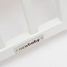NEW BABY Detská postieľka POLLY bielo-šedá