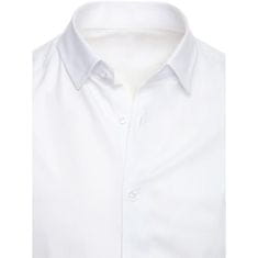 Dstreet Pánska košeľa REZ biela dx2524 XL