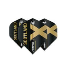 Winmau Letky Rhino Black & Gold Flag - Scotland W6905.202