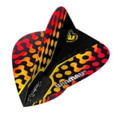 Winmau Letky Prism Zeta - Black, Yellow & Red - Kite W6907.112