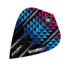 Winmau Letky Prism Alpha - Black, Blue & Purple - Kite W6907.108