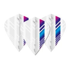 Winmau Letky Prism Delta - White, Blue & Purple - Kite W6907.107