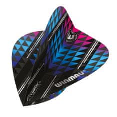 Winmau Letky Prism Alpha - Black, Blue & Purple - Kite W6907.108