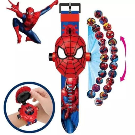 Spiderman Spiderman - hodinky s projektoreom - spiderman