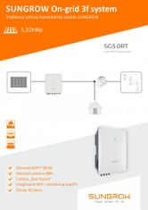 Sungrow FVE Sungrow 5,32 kWp