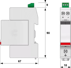 CITEL Zvodič prepätia - Citel DS240S - 95DC (Typ 2)