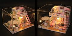 Dvěděti 2Kids Toys miniatúra domčeka Ružový dom