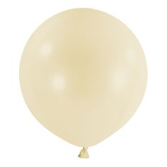 Amscan Guľaté balóny krémové 4ks 61cm