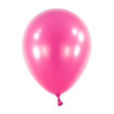 Amscan Balóny ružové metalické 27,5cm 50ks