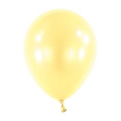 Amscan Balóny žlté perleťové 27,5cm 50ks