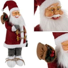 Ruhhy Vianočné dekorácie Santa Claus 60 cm