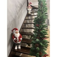 Ruhhy Vianočné dekorácie Santa Claus 60 cm