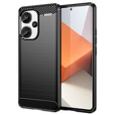 Techsuit Carbon Shield TPU puzdro pre Xiaomi Redmi Note 13 Pro Plus - Čierna KP36682