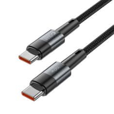 Tech-protect Ultraboost kábel USB-C / USB-C 100W 5A PD 2m, šedý