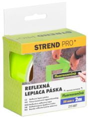 Strend Pro Páska Strend Pro, reflexná, samolepiaca, extra viditeľná, zelená, 50 mm x 2 m