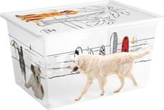 Kis Box s vekom KIS C Style Pets XL, 50 lit., 39x55x31 cm