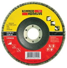 Strend Pro Kotúč KONNER D22 115x22 mm, A100, AluOxide, vejarový, lamelový