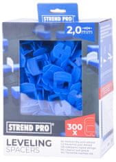 Strend Pro Medzerník Strend Pro LS230T, nivelačný, pod obklad, 2.0 mm, bal. 300 ks, plast modrý