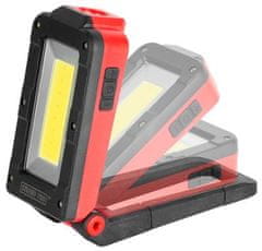 Strend Pro Svietidlo Strend Pro Worklight MWL539, COB LED 100+250 lm, 2200 mAh, pracovné, magnet, USB nabíjanie