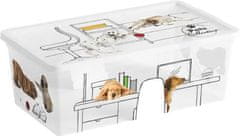 Kis Box s vekom KIS C Style Pets XS, 6 lit., 19x34x12 cm