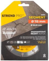 Strend Pro Kotúč Strend Pro 521A, 115 mm, diamantový, segment