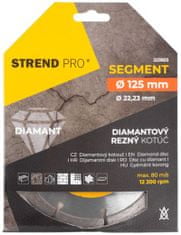 Strend Pro Kotúč Strend Pro 521A, 125 mm, diamantový, segment