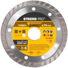 Strend Pro Kotúč Strend Pro 521C, 115 mm, diamantový, Turbo +