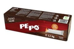 PE-PO Poleno PE-PO čistiace 1,1 kg, odstraňovač sadzí do dymovodu, kachlí, komína