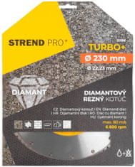 Strend Pro Kotúč Strend Pro 521C, 230 mm, diamantový, Turbo +