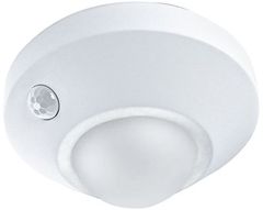 LEDVANCE Svietidlo LEDVANCE NIGHTLUX. Ceiling White, so senzorom pohybu, 3xAA, 86x47 mm