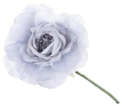 Strend Pro Kvet MagicHome, pivónia, modro-sivá, stonka, veľkosť kvetu: 16 cm, dĺžka kvetu: 24 cm, .