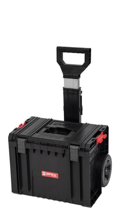 PATROL Box QBRICK. System PRO Cart, s rúčkou, na kolieskach