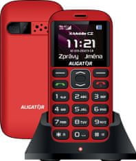 Aligator A720 4G sanior, Black/Red