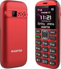 Aligator A720 4G sanior, Black/Red