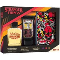 EP LINE Stranger Things - EDT 100 ml + sprchový gel 150 ml + toaletní taška