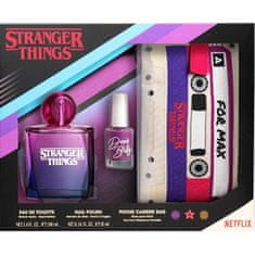 EP LINE Stranger Things - EDT 100 ml + lak na nehty + pouzdro na mobil