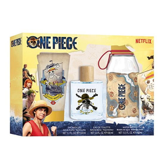 EP LINE One Piece - EDT 100 ml + sprchový gel 150 ml + lahev na vodu